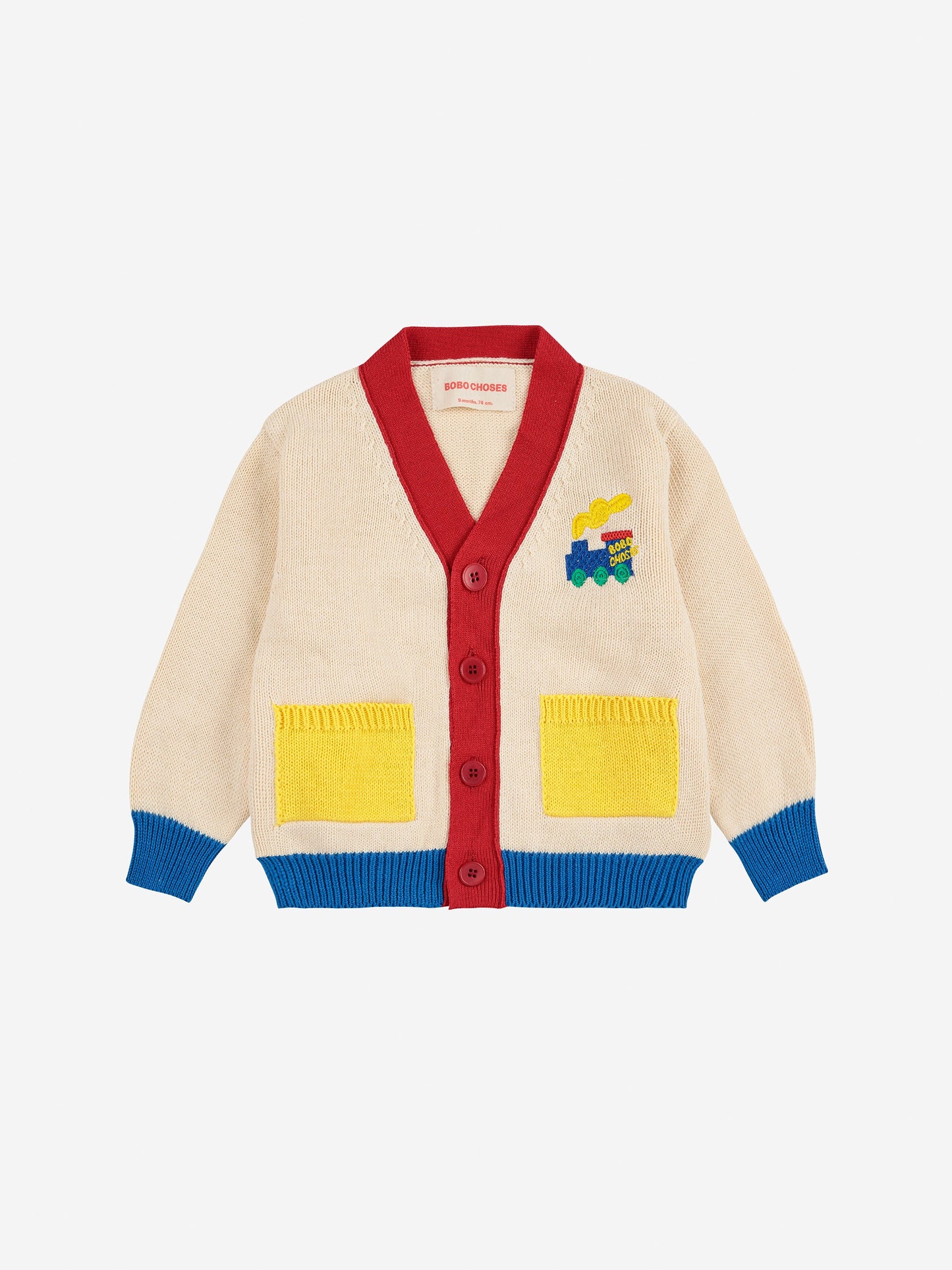 Bobo Choo Choo color block cardigan