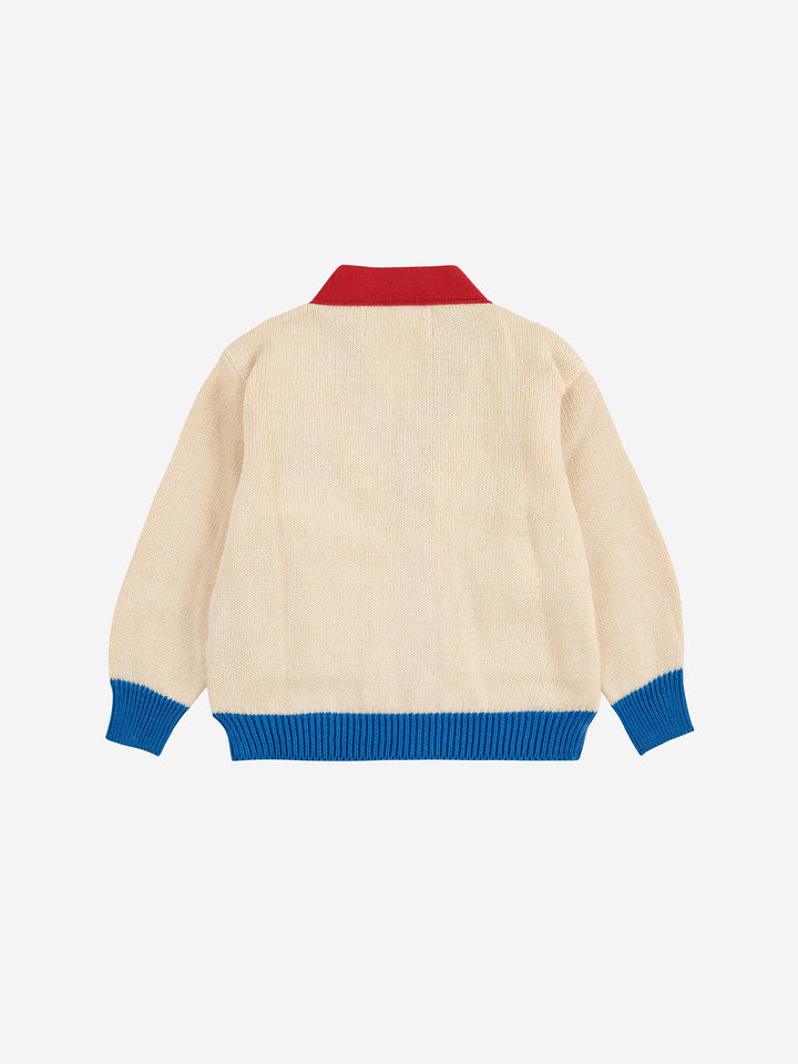 Bobo Choo Choo color block cardigan
