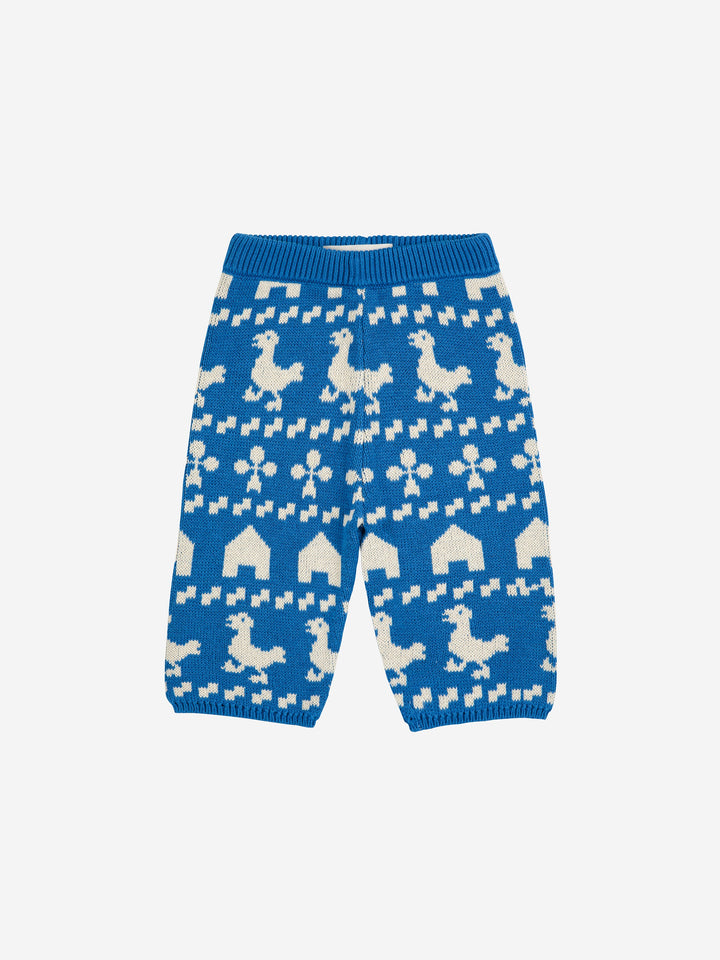 Farm all over knitted pants