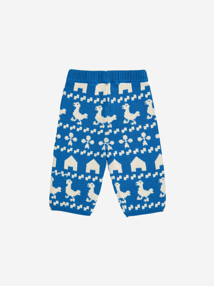 Farm all over knitted pants