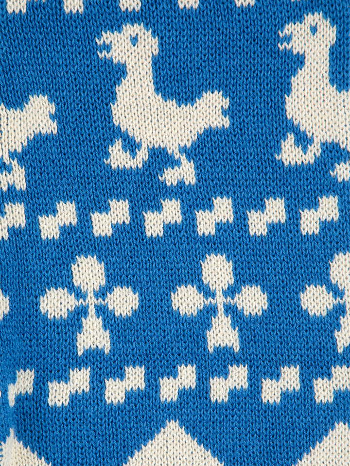 Farm all over knitted pants