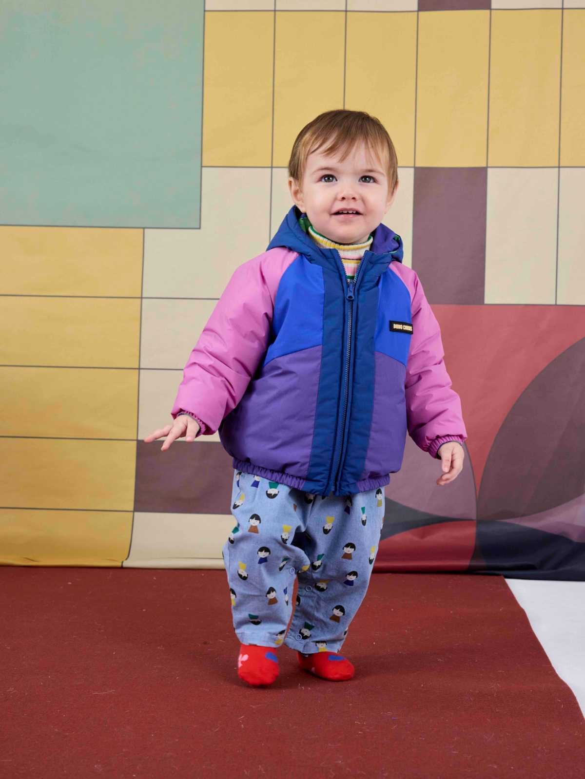 Lucky Clover all over reversible jacket