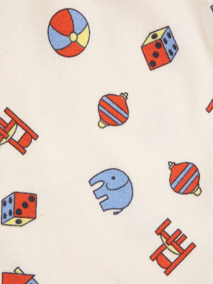 Toys all over footed leggings