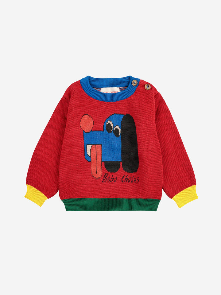 Doggy Mate jacquard jumper