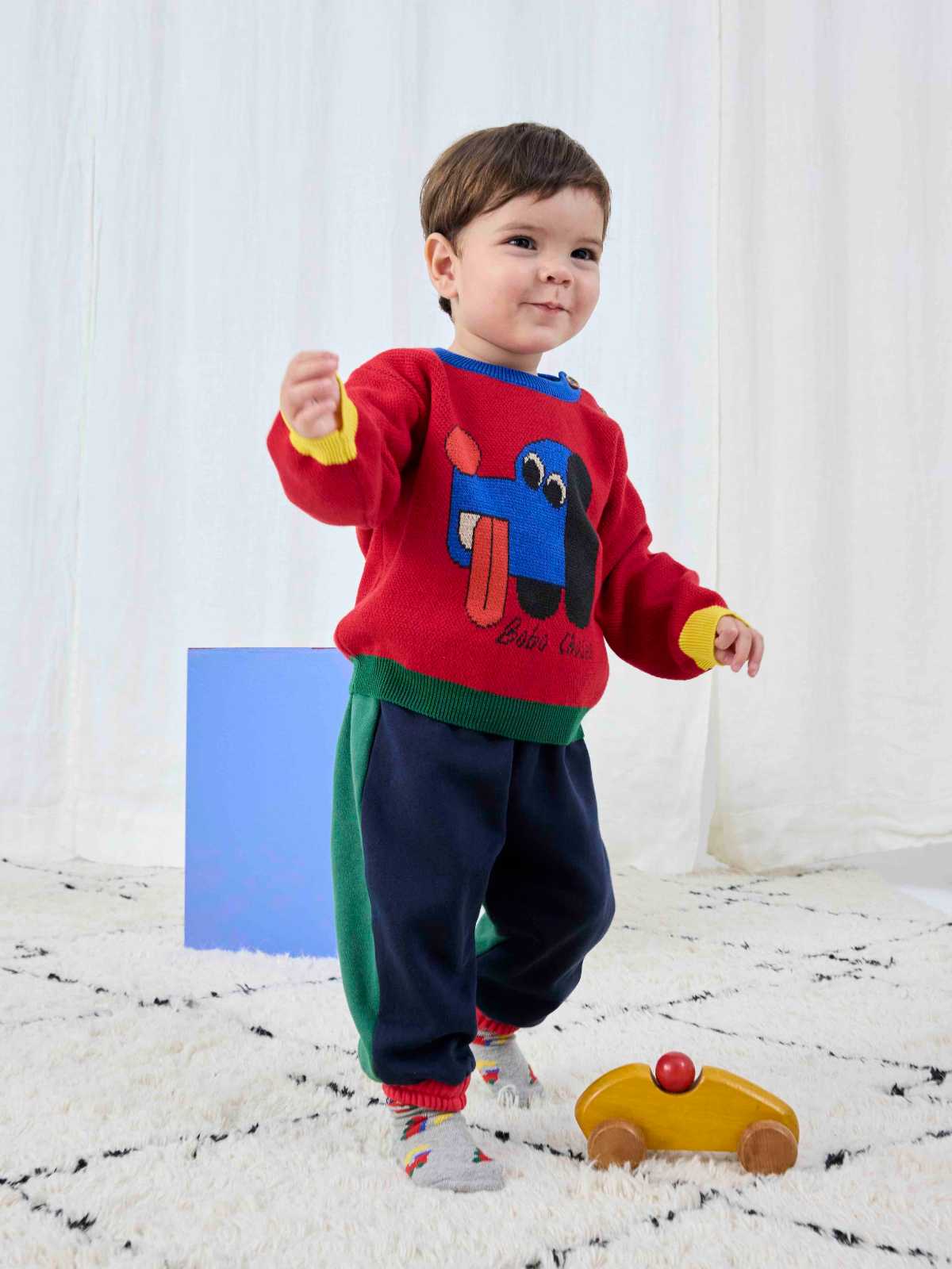 Bobo Choses color block jogging pants