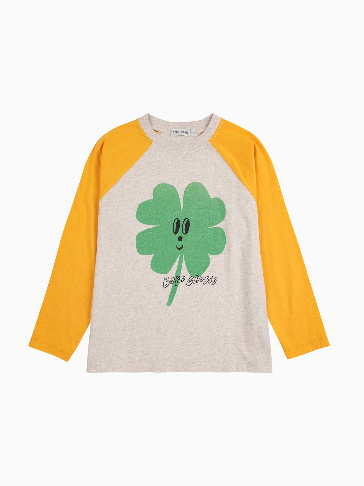 Lucky Clover ranglan sleeves T-shirt