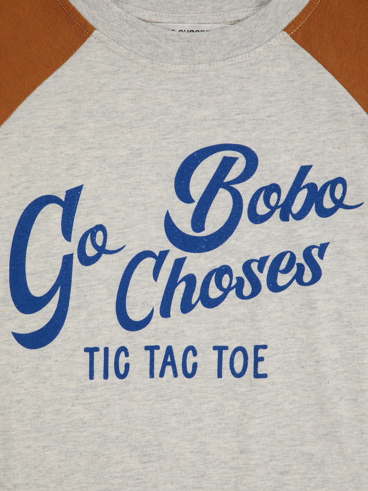 Go Bobo ranglan sleeves T-shirt