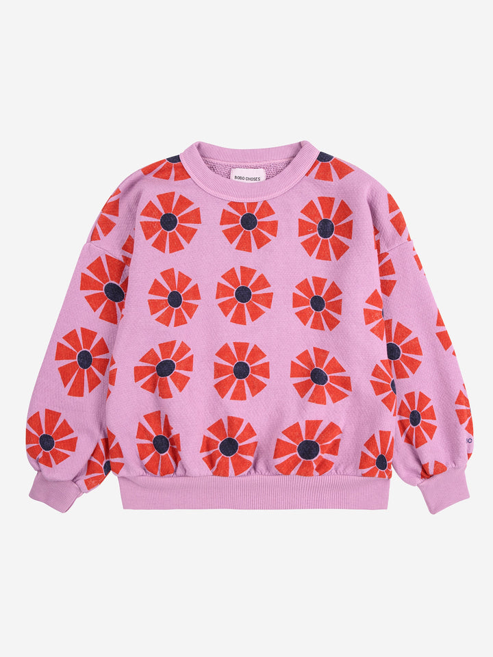 Kaleidoscope all over sweatshirt