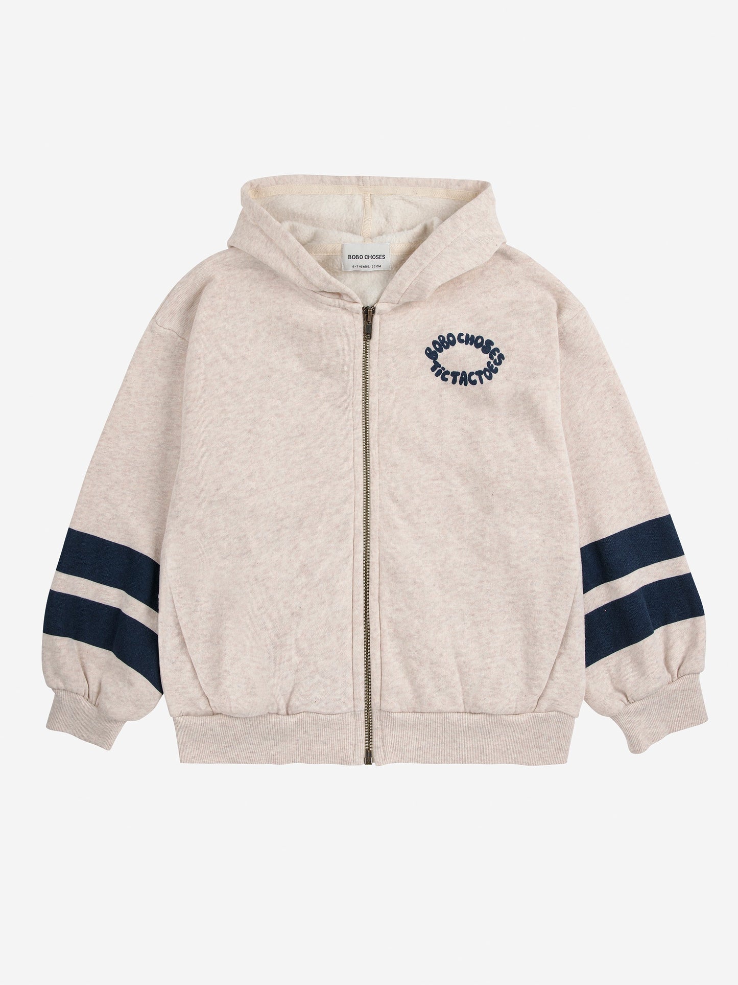 Tic Tac Toe zipped hoodie