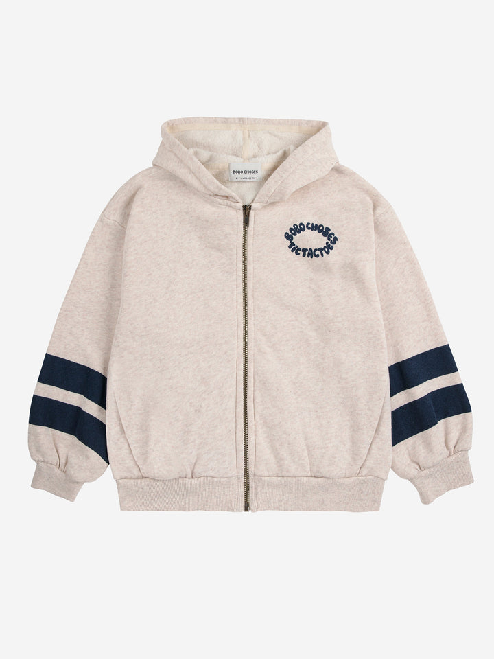 Tic Tac Toe zipped hoodie