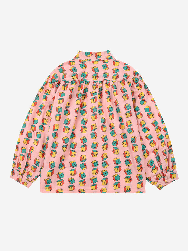 Dices all over blouse