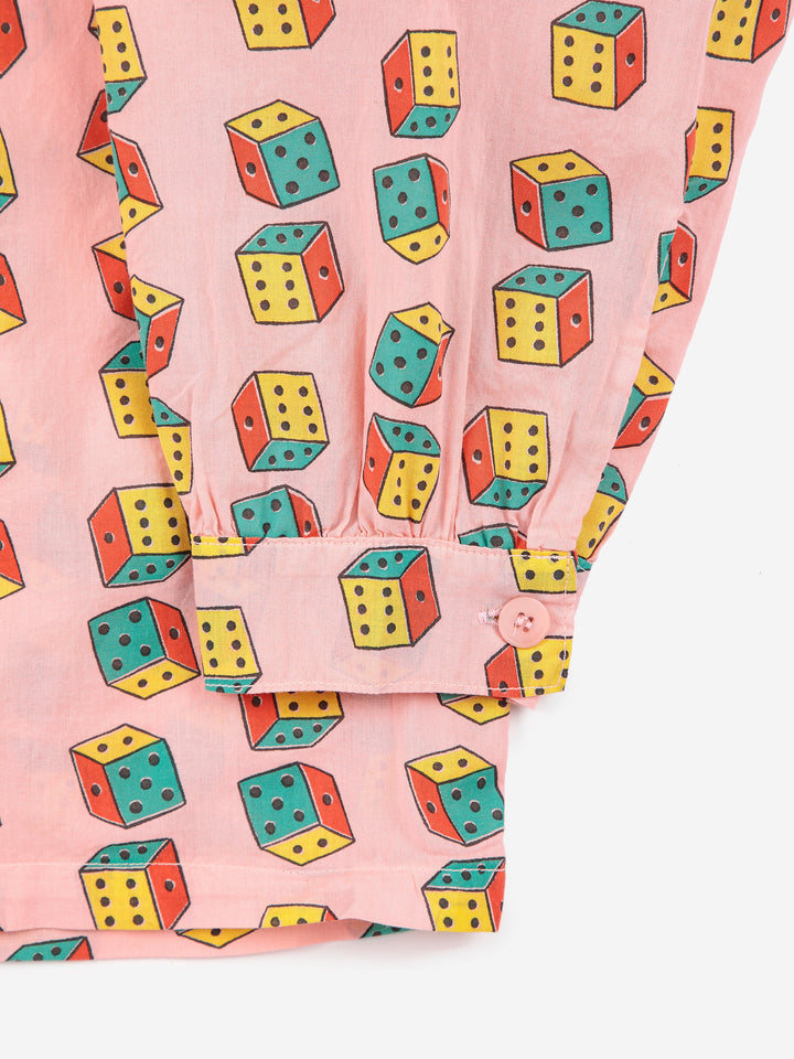 Dices all over blouse