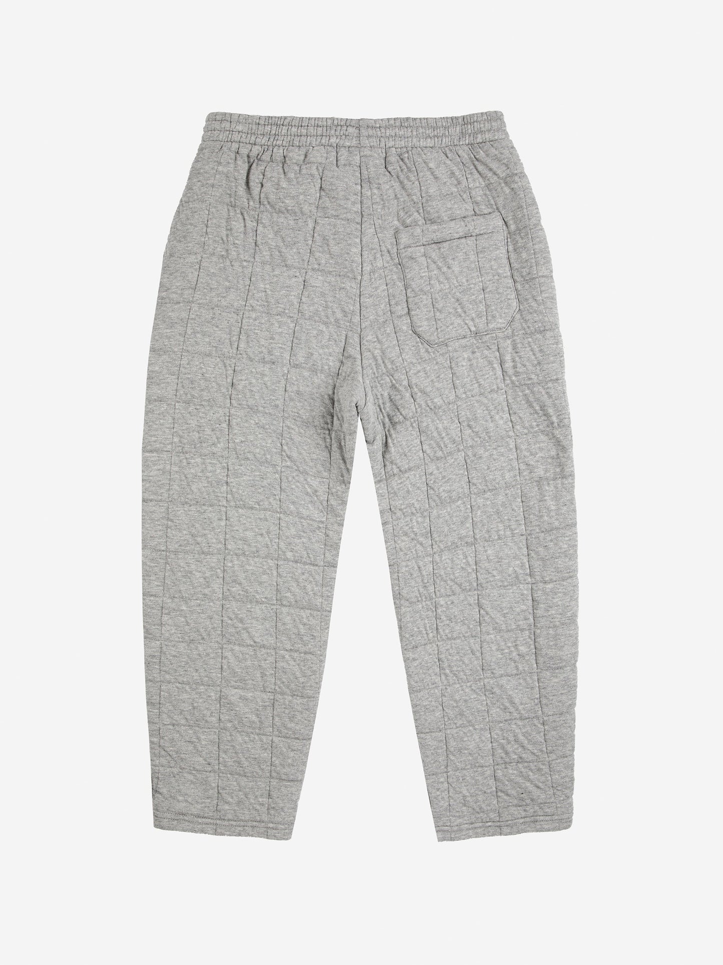 Quilted jogging pants