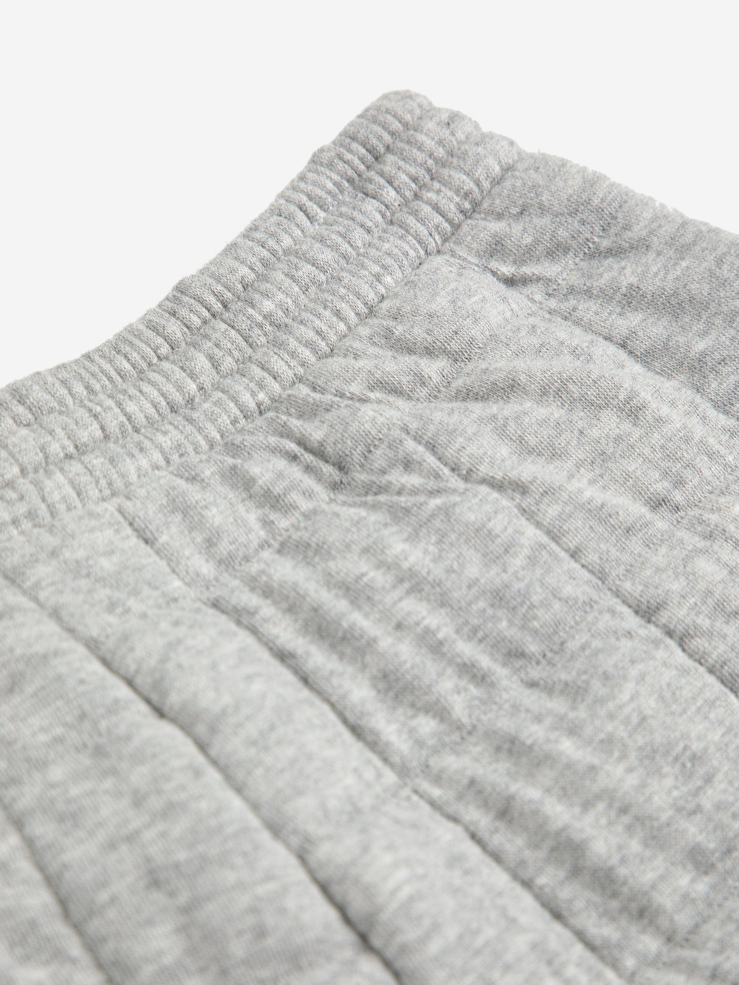 Quilted jogging pants