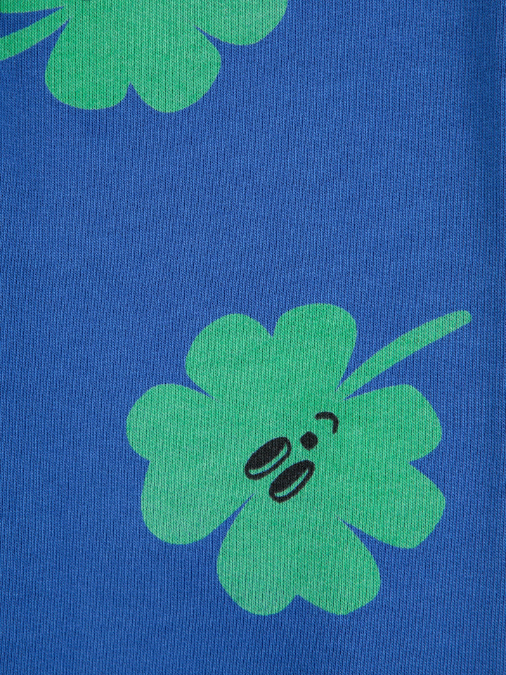 Lucky Clover all over flare jogging pants