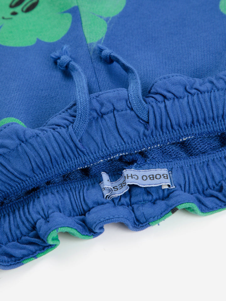 Lucky Clover all over flare jogging pants