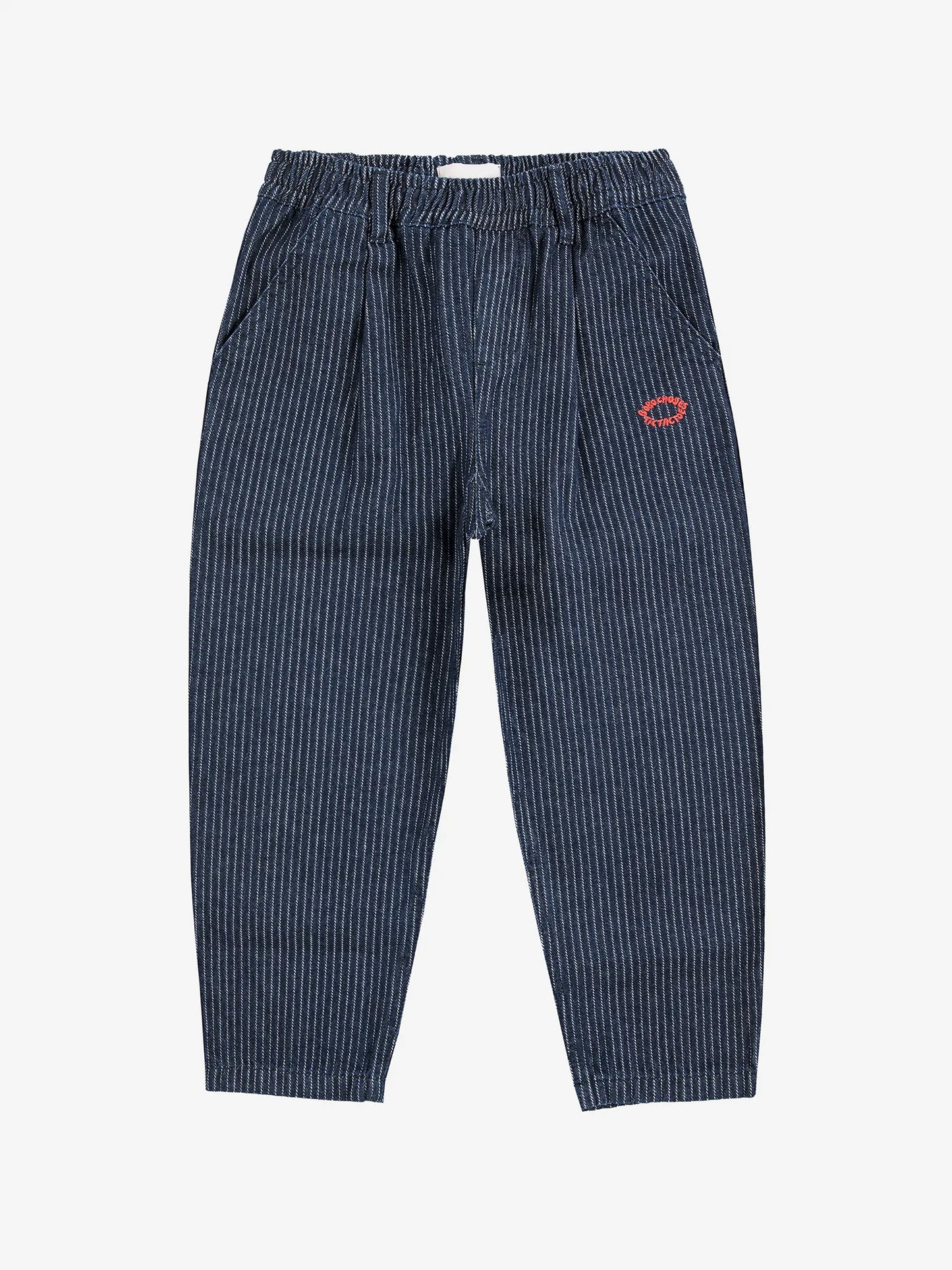 Tic Tac Toe denim pants look