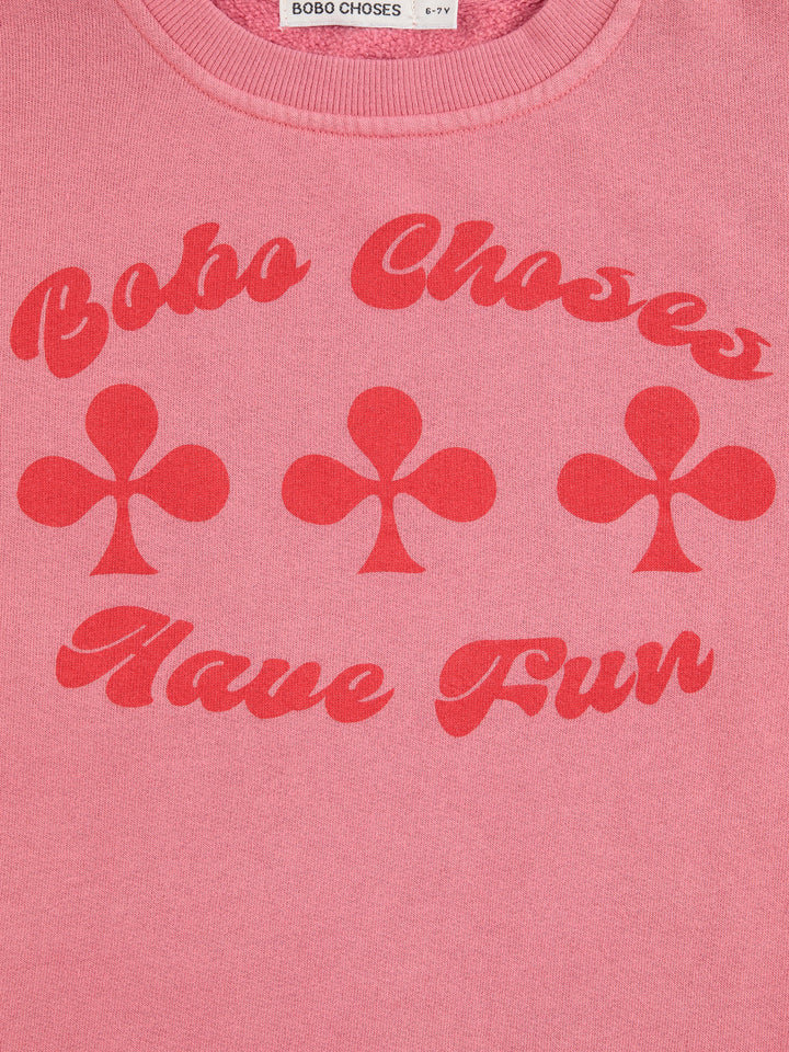 Have Fun sweatshirt dress