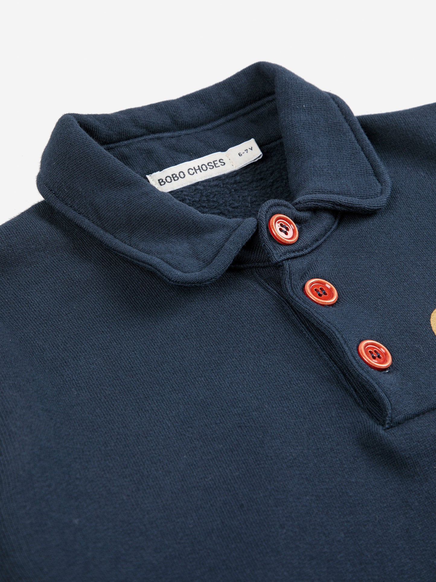 Clover polo sweatshirt dress