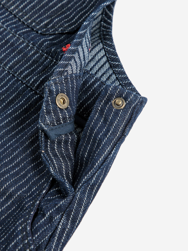 Tic Tac Toe denim dress