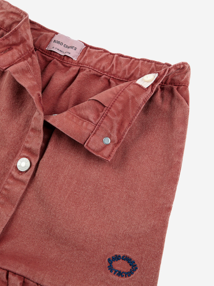 Tic Tac Toe ruffled skirt