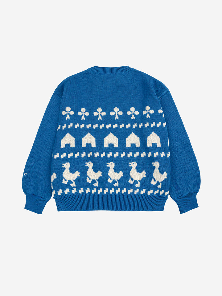 Farm jacquard knit