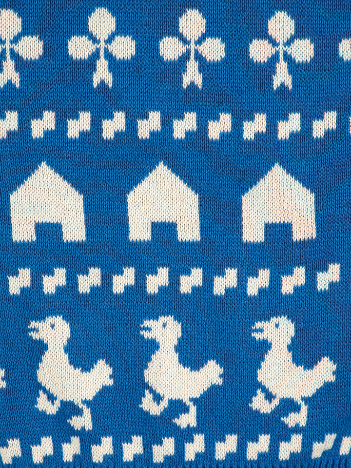 Farm jacquard knit