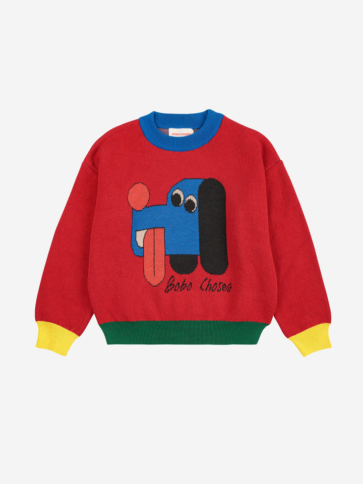 Doggy Mate jacquard knit