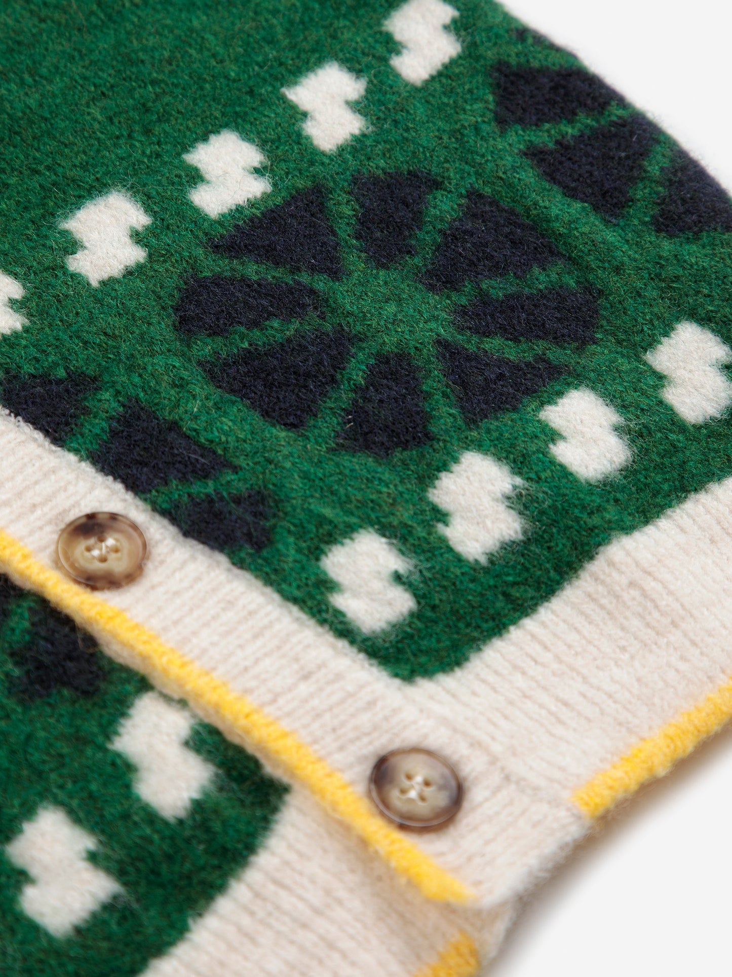 Kaleidoscope jacquard cardigan