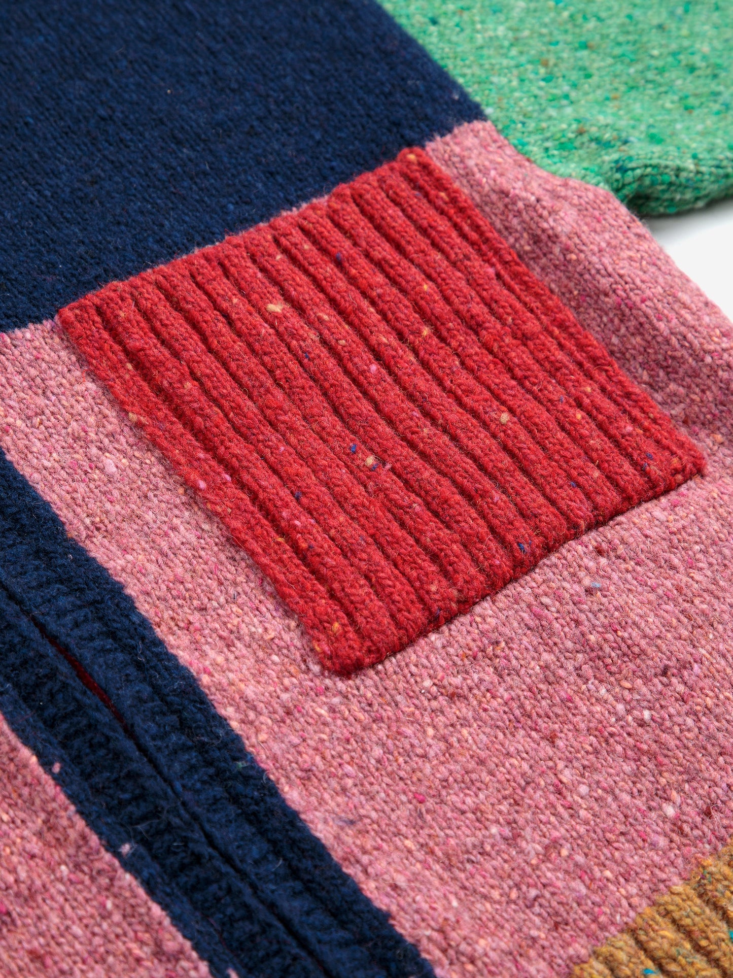 Bobo Choses Color Block cardigan