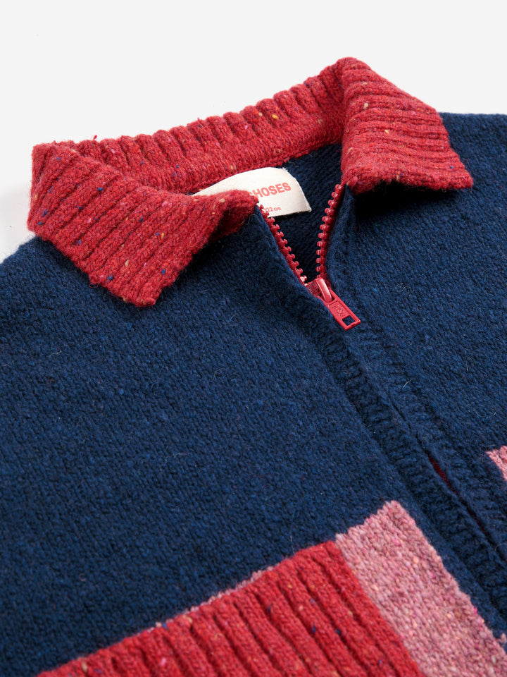 Bobo Choses Color Block cardigan