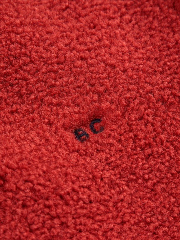 Multicolor Tiles reversible sheepskin jacket