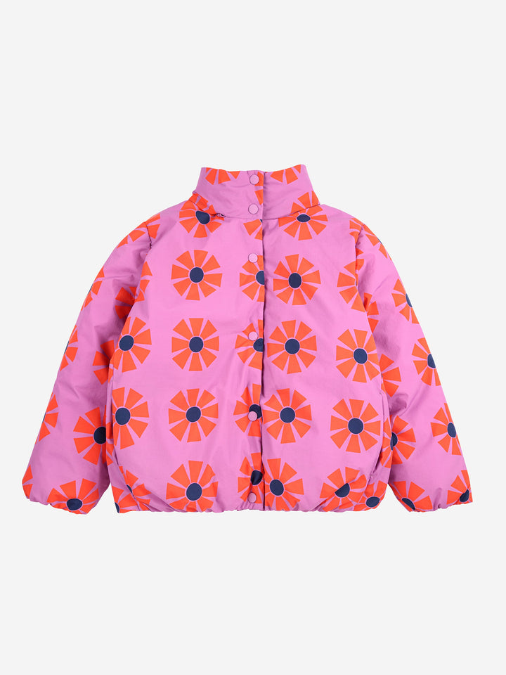 Kaleidoscope all over anorak