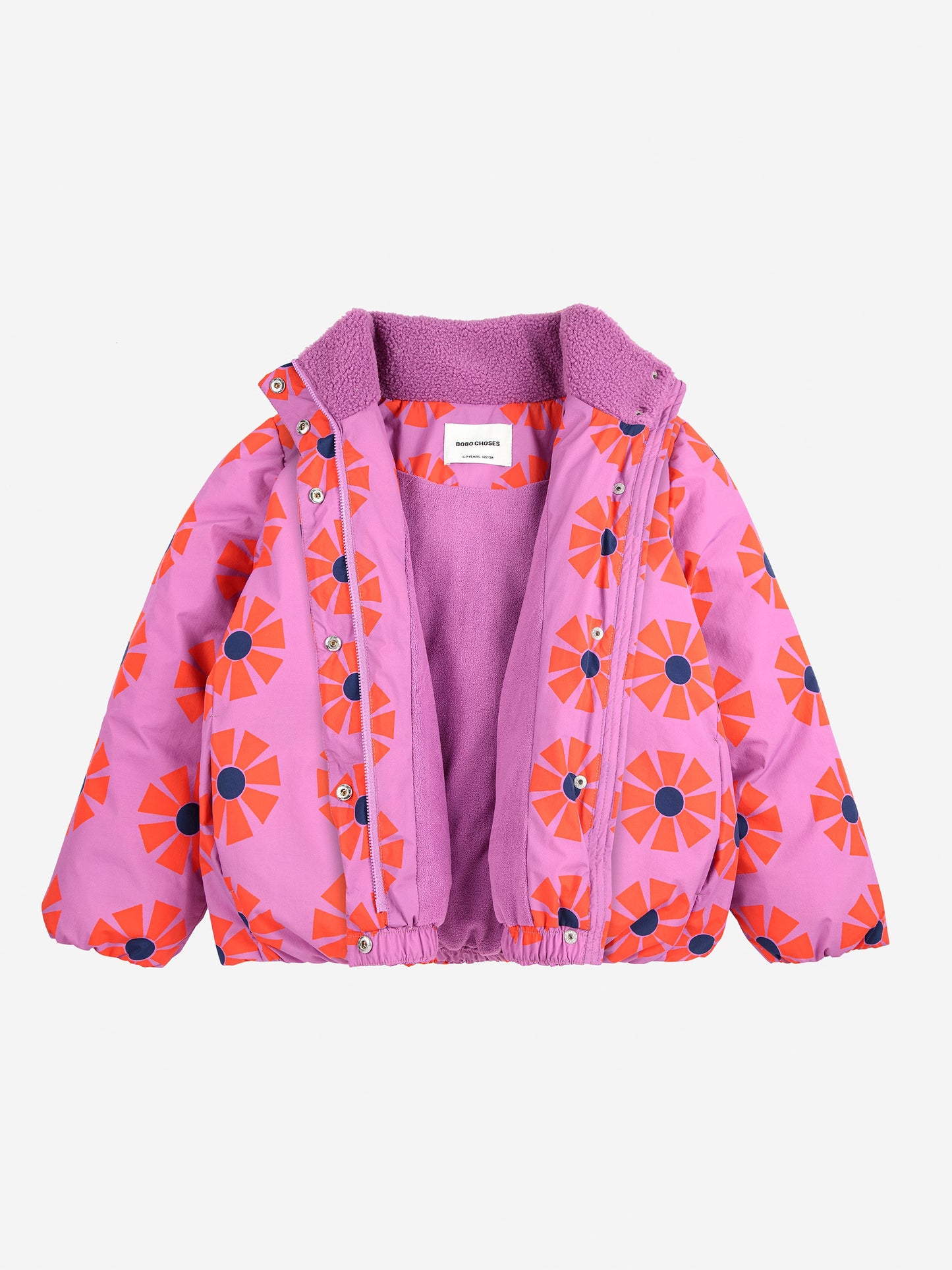 Kaleidoscope all over anorak
