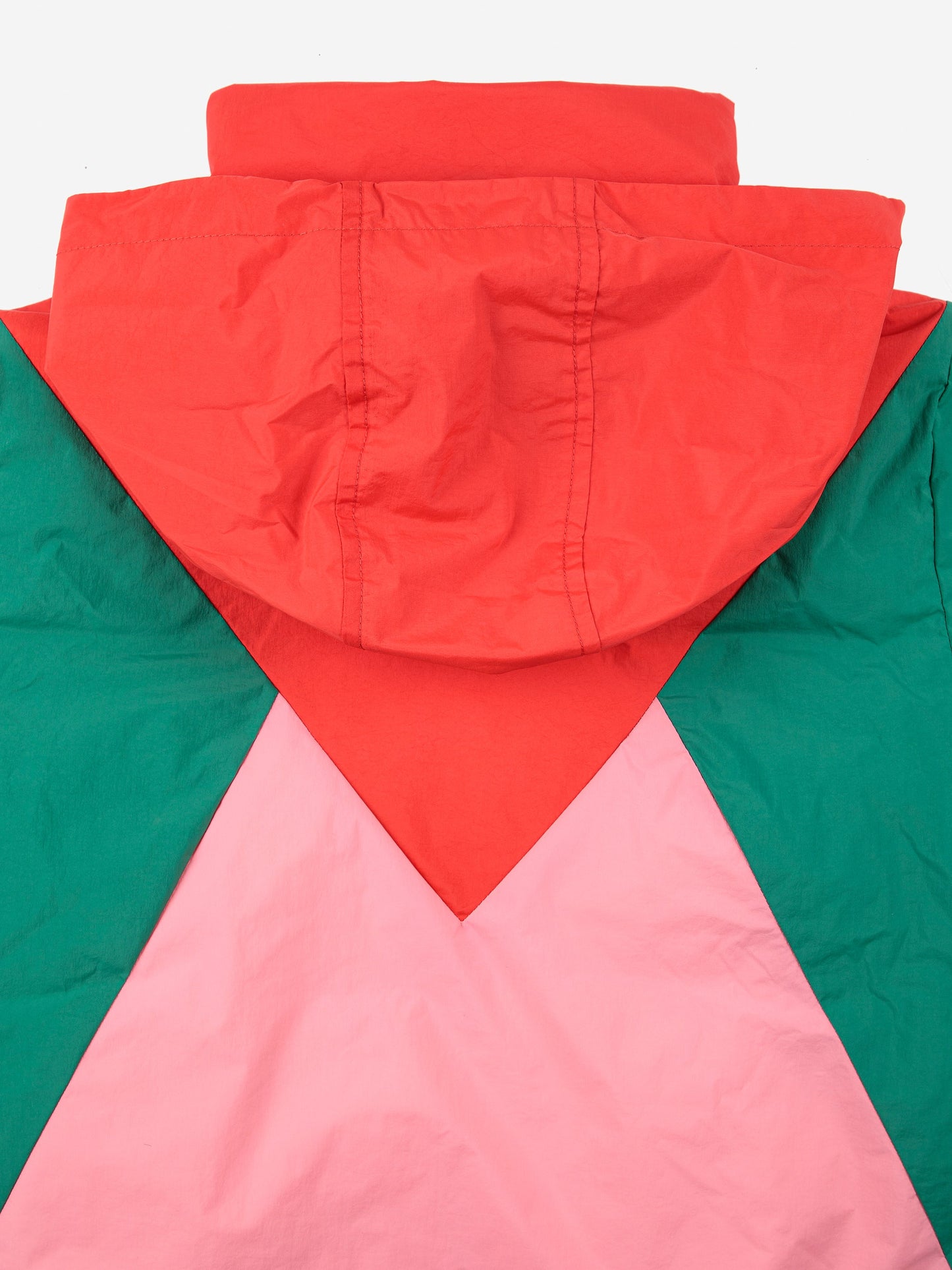 Tic Tac Toe color block anorak