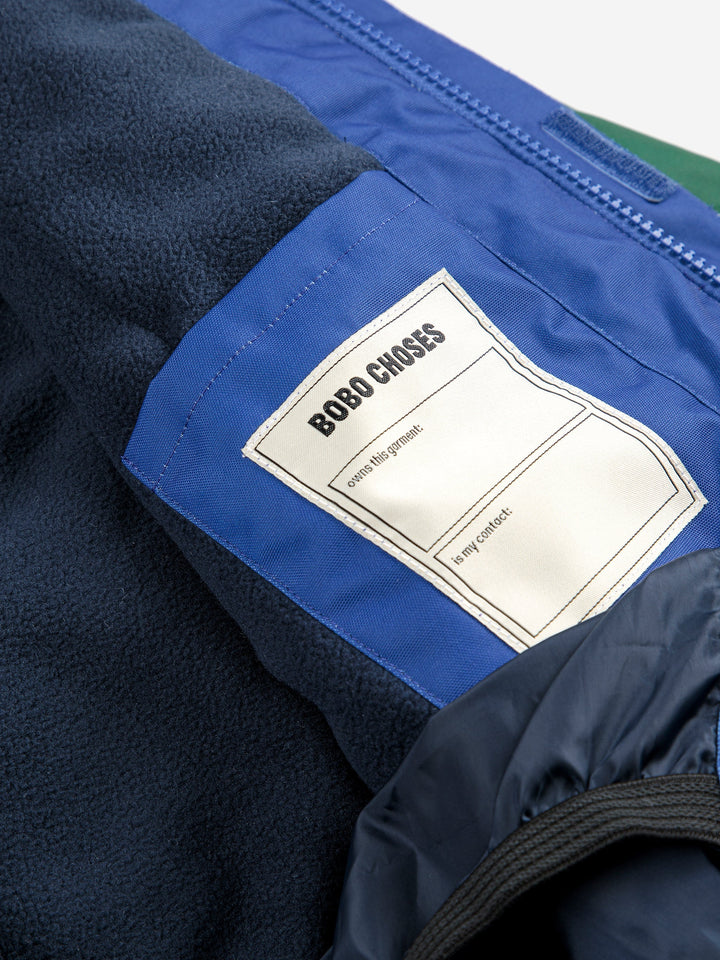 Bobo Choses color block ski anorak