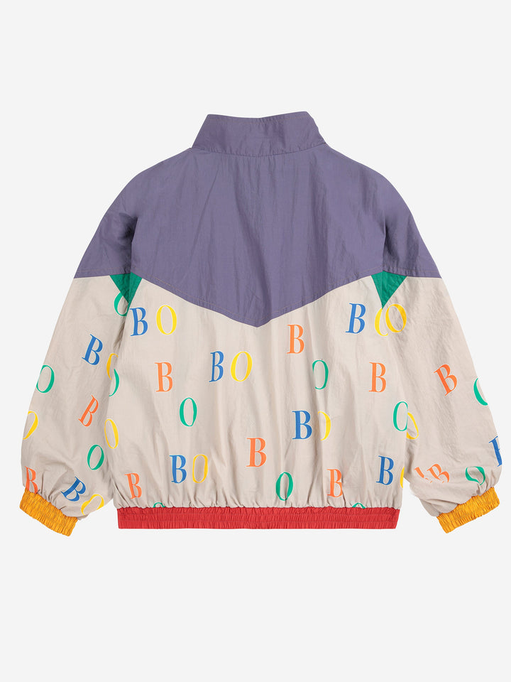Multicolor Bobo all over tracksuit jacket