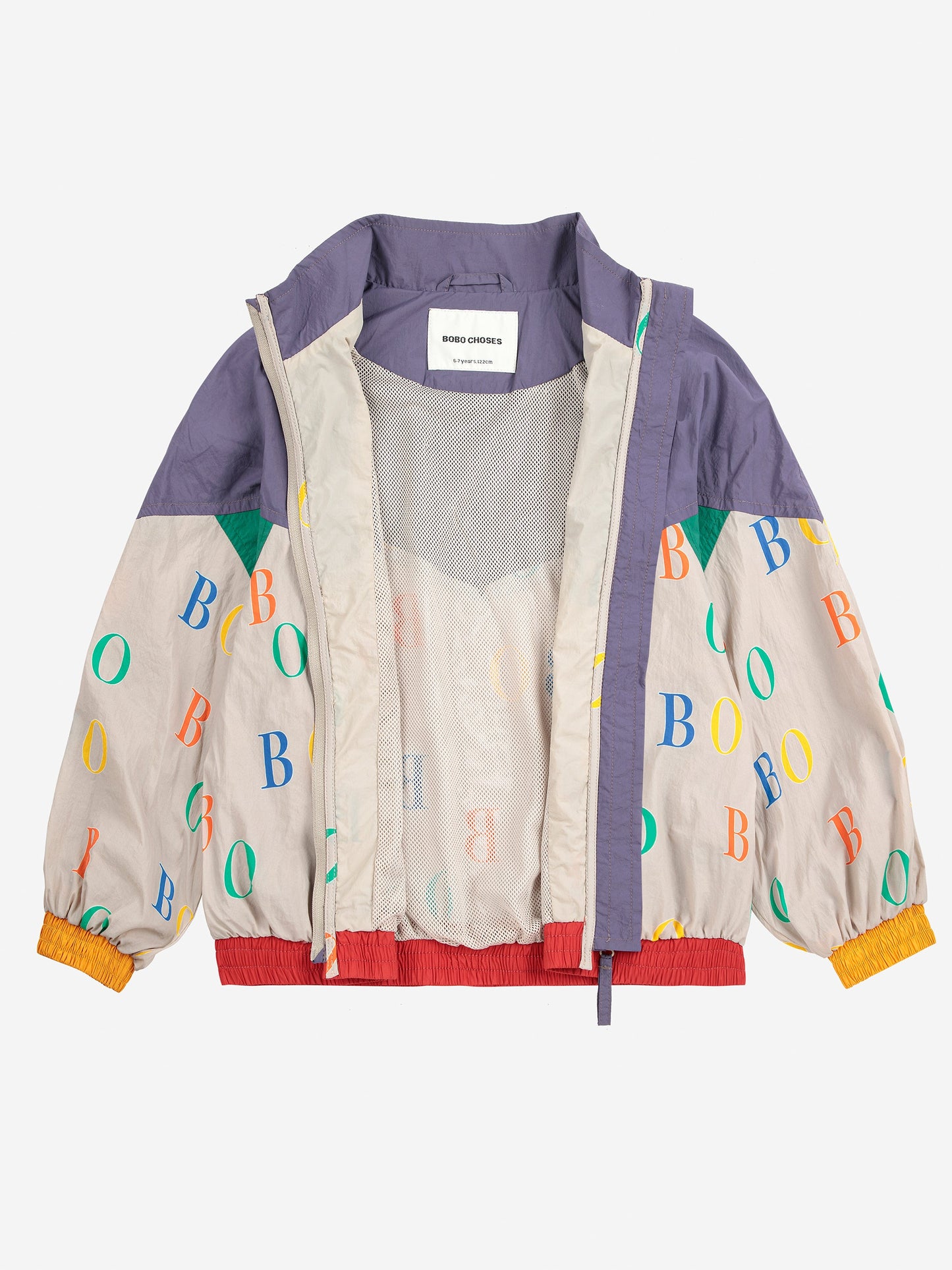 Multicolor Bobo all over tracksuit jacket