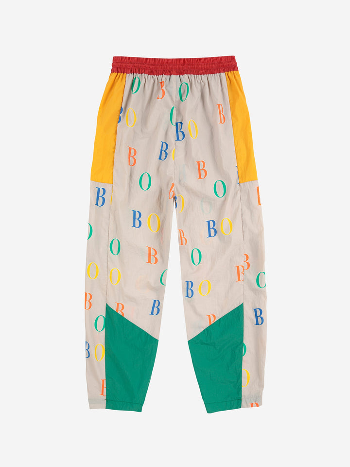 Multicolor Bobo all over tracksuit pants