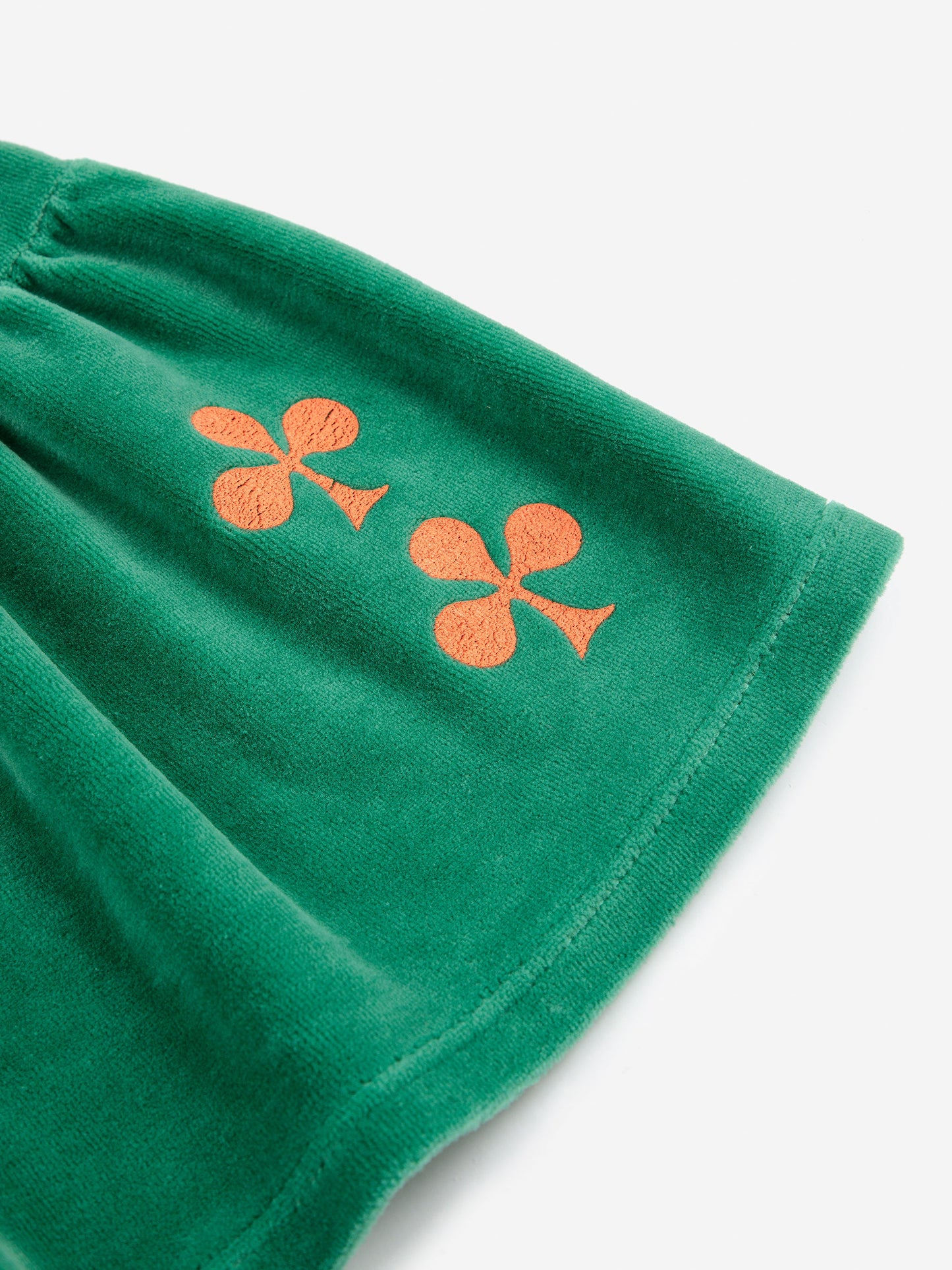 Clover velvet skirt
