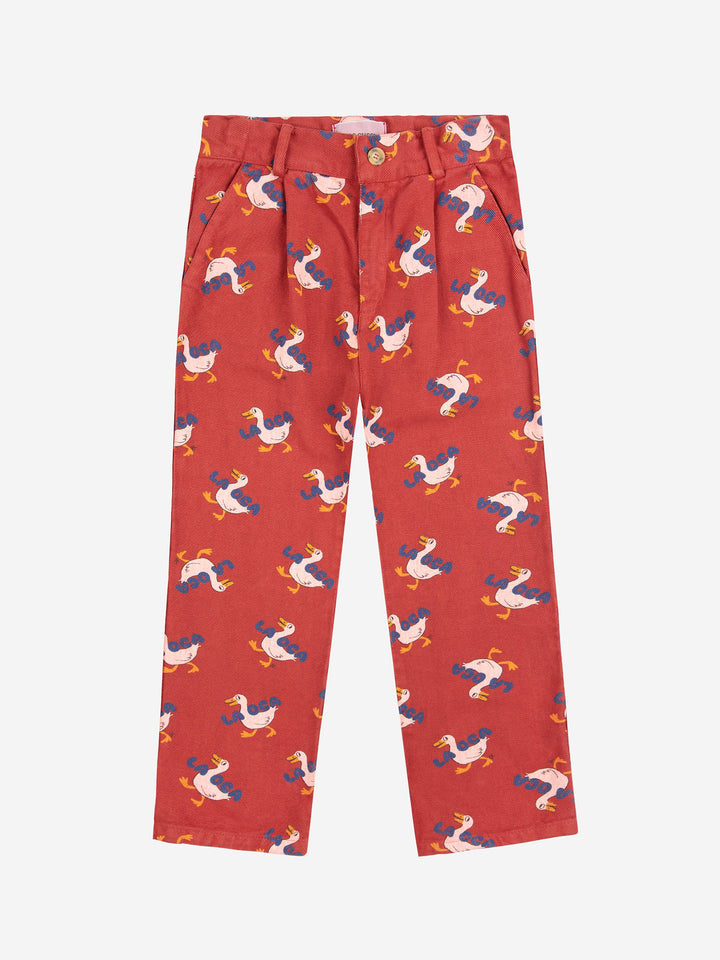 La Oca all over chino pants