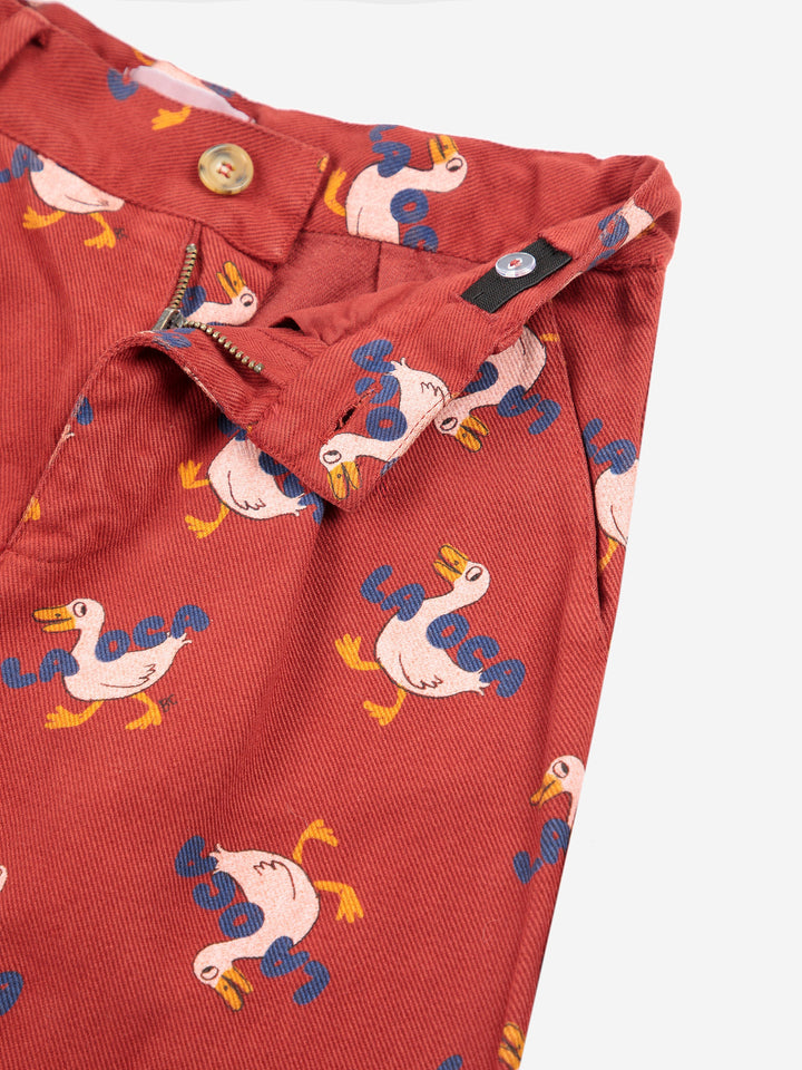 La Oca all over chino pants