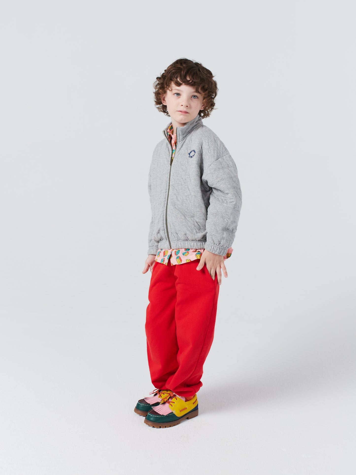 Tic Tac Toe quilted sweatshirt