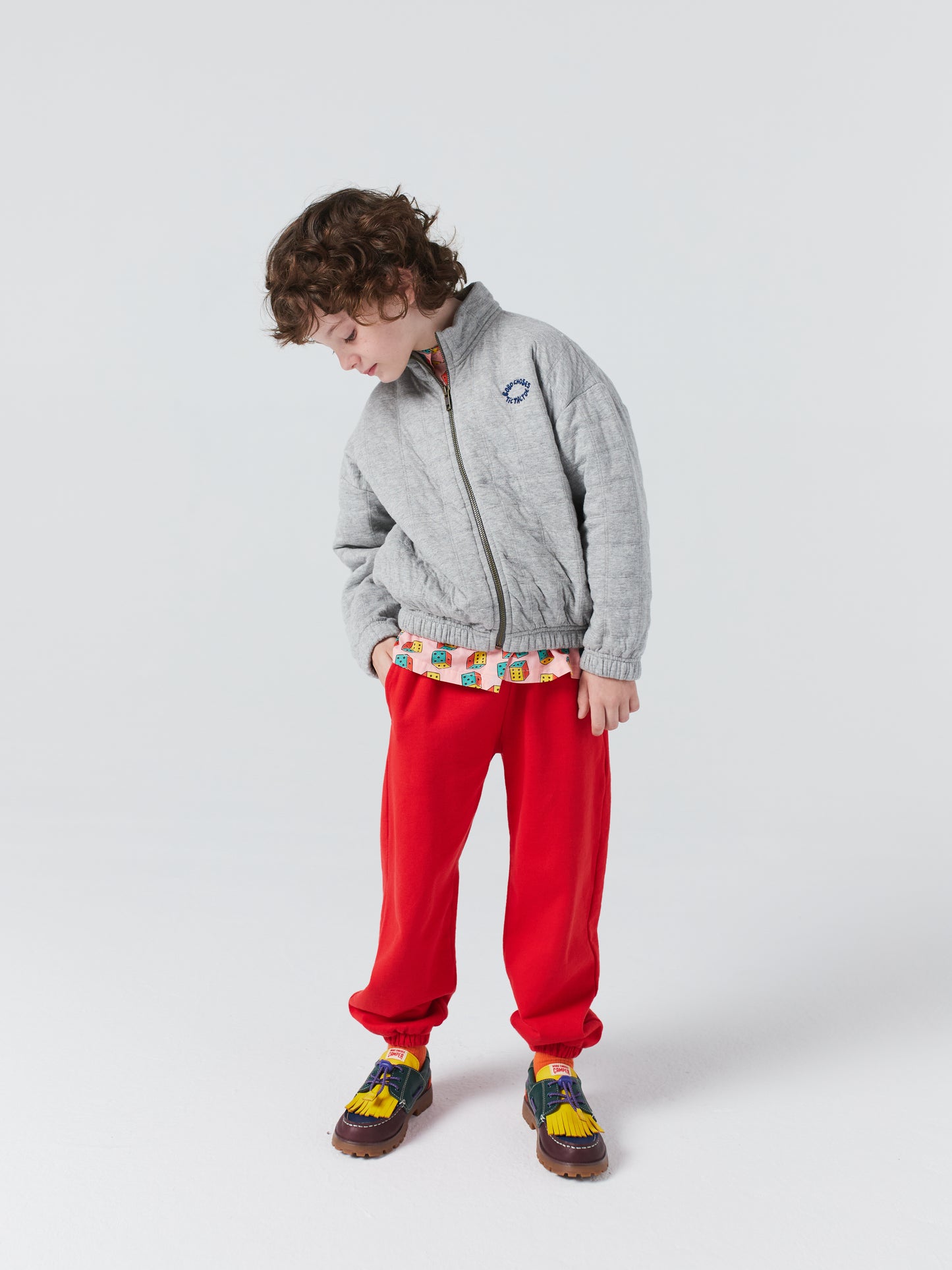 Tic Tac Toe quilted sweatshirt