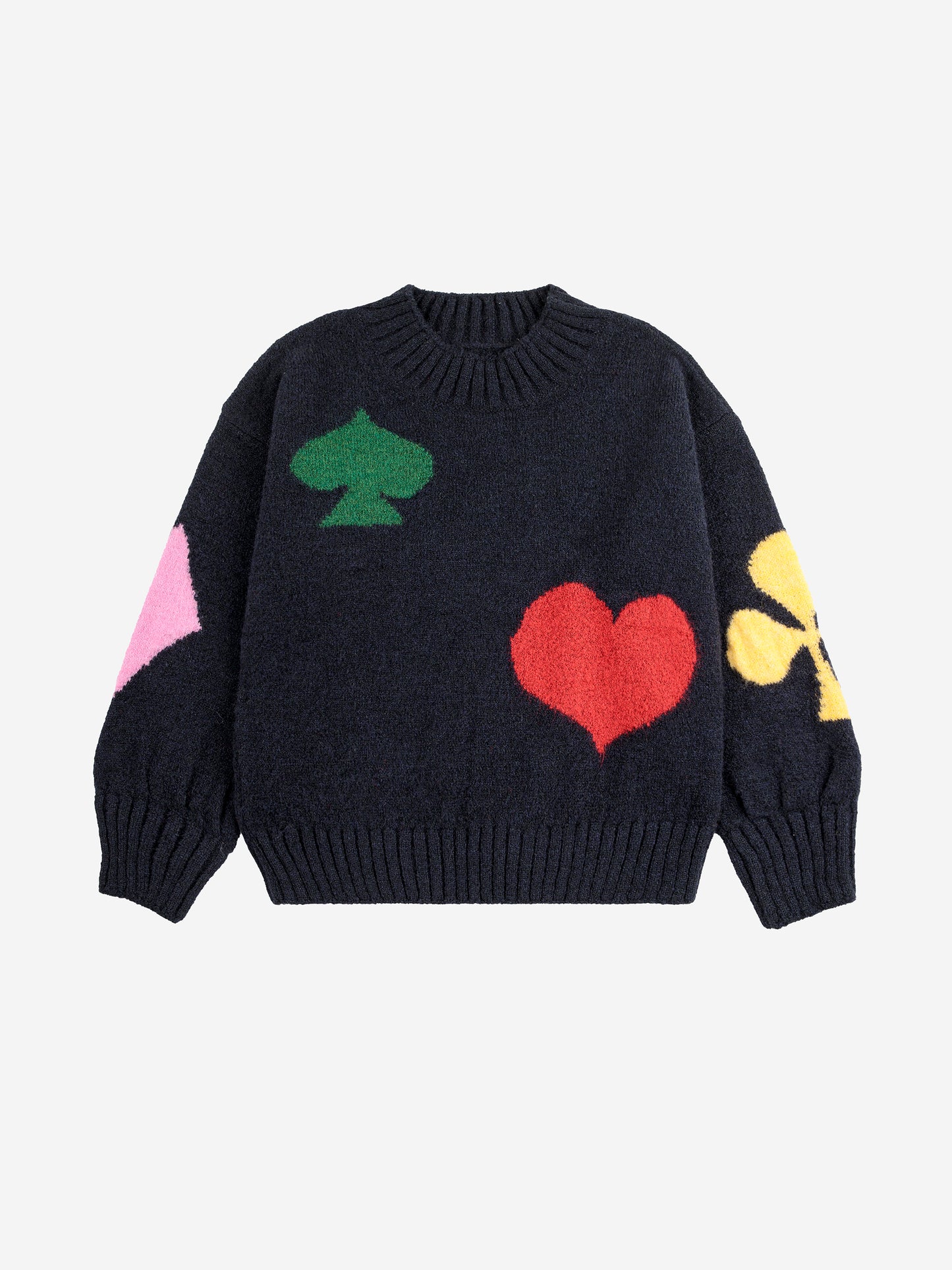 Bobo Joker jacquard turtle neck jumper