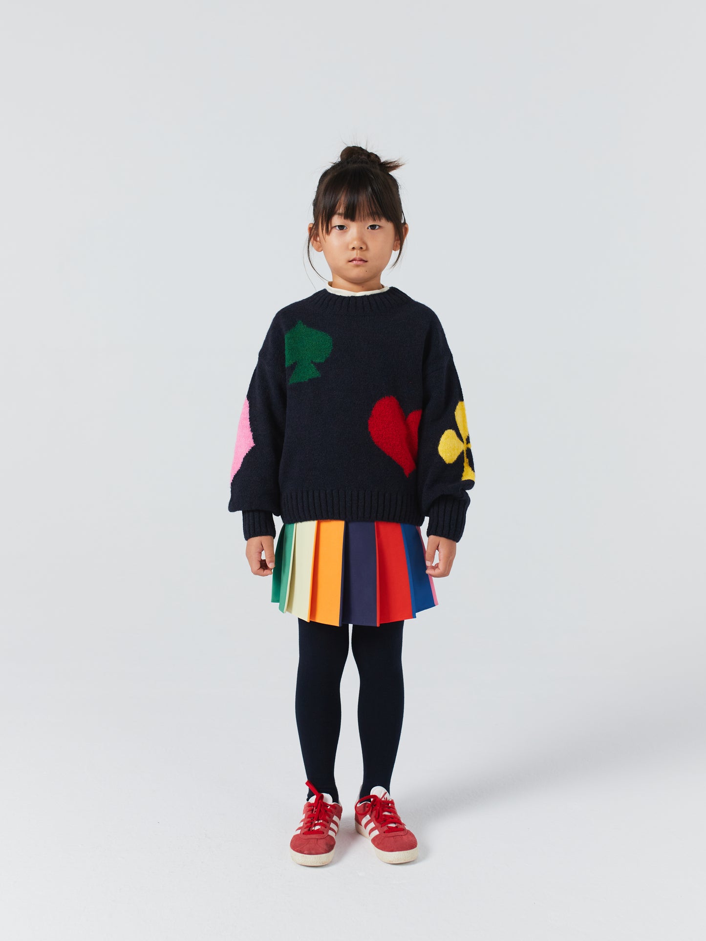 Bobo Joker jacquard turtle neck jumper
