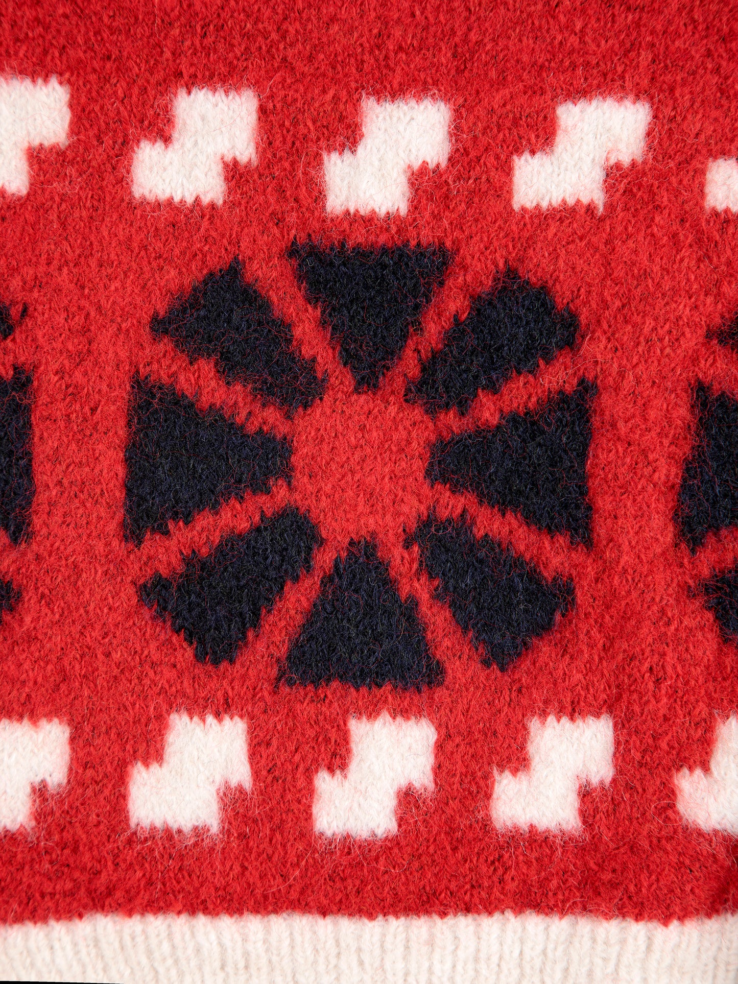 Kaleidoscope jacquard cardigan