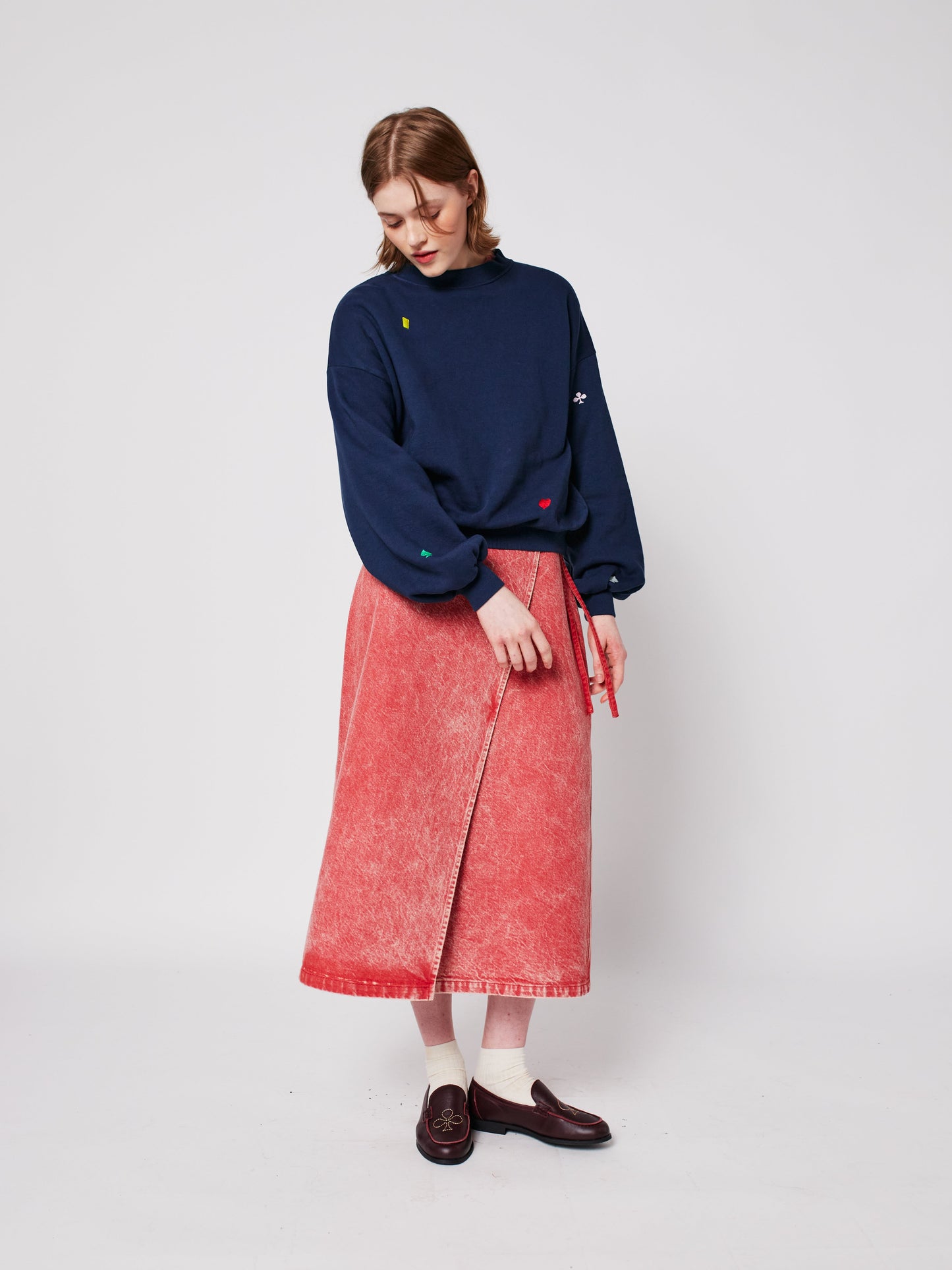 Navy relax sweatshirt