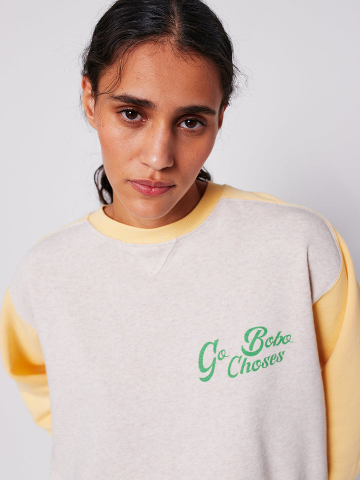 Carnation flower sweatshirt