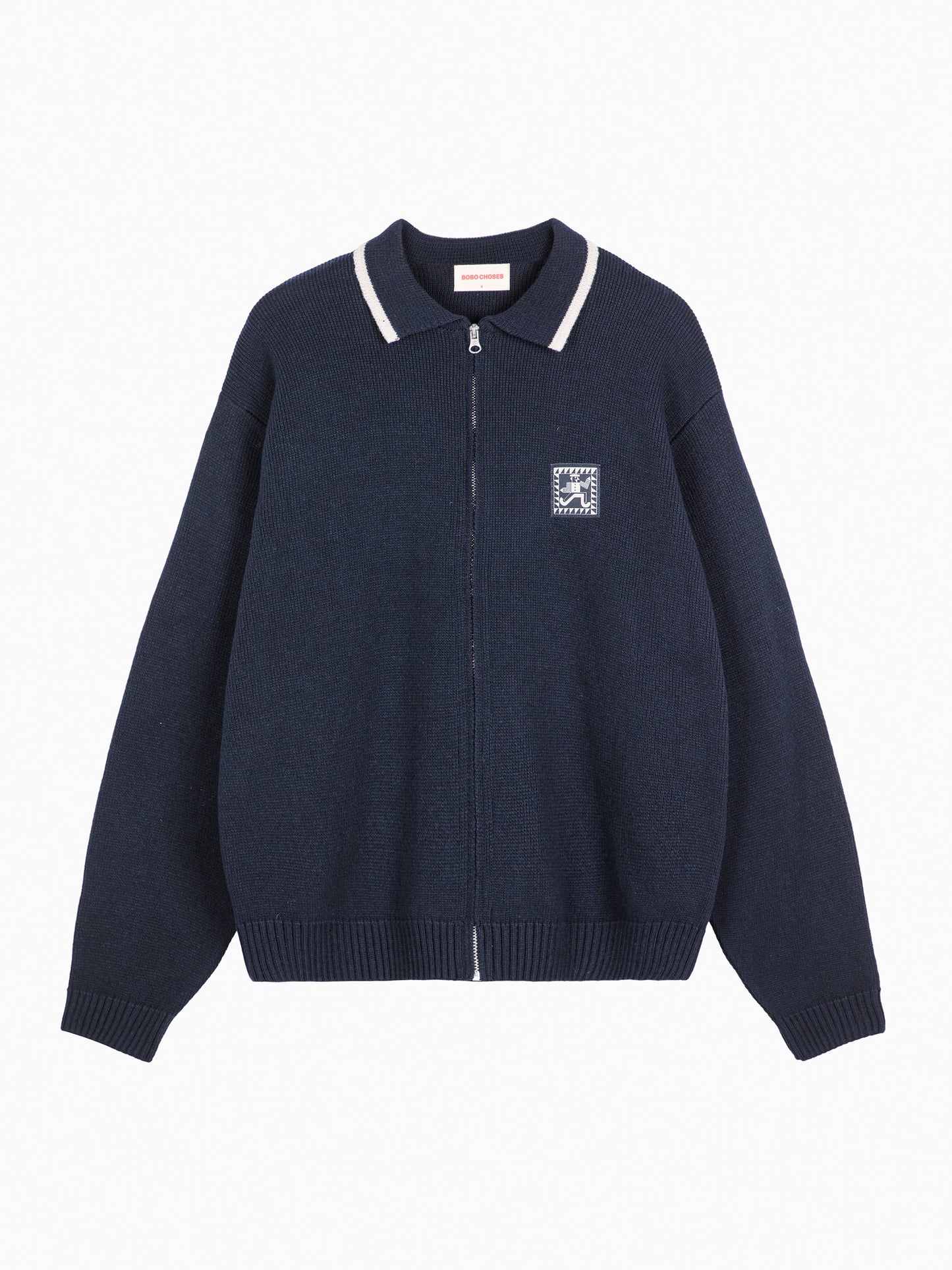 Mr Pencil zipped cardigan